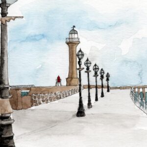 “Whitby Pier” Original